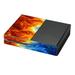 Skin Decal For Xbox One Console / Fire And Ice