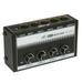 MH400 Ultra Low-Noise 4-Channel Line Mixer Mini Audio Mixer with 1/4-inch TS Inputs & Output Control for Guitars Bass Keyboards