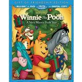 Winnie the Pooh: A Very Merry Pooh Year (Blu-ray + DVD + Digital Copy) Walt Disney Video Kids & Family