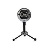Blue Microphones Snowball Microphone (Aluminum) with Headphones and Pop Filte