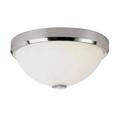 Trans Globe Lighting 10111 Ceiling Fixtures Frosted Shade Indoor Lighting Flush Mount ;Polished Chrome