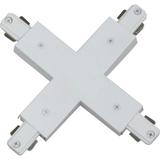 Volume Lighting V2758 X-Connector For 2 Circuit Line Voltage And Track Systems - White