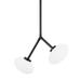 -20.25 inch 12W 2 Led Pendant in Modern/Transitional Style-20.25 inches Wide By 17.5 inches High-Old Bronze Finish Bailey Street Home 116-Bel-4442016