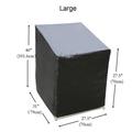 Waterproof Cover Garden Outdoor Furniture Stacking Chairs Grill Protective Cover