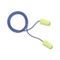 EARsoft Yellow Neon Soft Foam Earplugs Corded Regular Size 200 Pairs