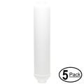5-Pack Replacement for Vitapur VRO-4 Inline Filter Cartridge - Universal 10-inch Cartridge for Vitapur 4-Stage Reverse Osmosis System - Denali Pure Brand