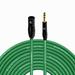 Coluber Cable Balanced 3-Pin XLR to TRS 1/4 Stereo/Mic Cable - 200ft