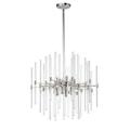 38405CLPN-Maxim Lighting-Divine - 8 Light Mini Chandelier-22 Inches Tall and 23 Inches Wide