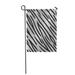 KDAGR Gray Silver Tiger Striped Seamlessly Repeatable Raster Skin Garden Flag Decorative Flag House Banner 28x40 inch