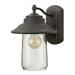Hinkley Lighting 2860 11 Height 1-Light Lantern Outdoor Wall Sconce from the Belden Place Collection