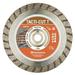 Husqvarna Tacti-Cut Dri Disc 4-1/2 in. D X 7/8 in. Steel Turbo Diamond Saw Blade 1 pk