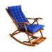 Lounger Cushion Soft Replacement High Seat Pad with Fixation Strap Large Rocking Chair Bench Pad for Patio 120*48cm New