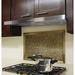 KOBE RAX2130SQB-1 Brillia 30-inch Under Cabinet Range Hood 3-Speed 750 CFM LED Lights Baffle Filters