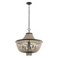 Kichler Lighting - Six Light Chandelier - Brisbane - 6 Light Medium Chandelier -