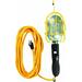 Yellow Jacket 2893 16/3 SJTW Trouble Light Work Light with Metal Guard and Outlet 25-Feet