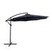 Island Umbrella Captiva 10-ft Octagonal Cantilever Umbrella - Navy - Breez-Tex Canopy