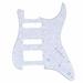 Pickguard Strat Stratocaster US or Mexican Made Standard with HSS Humbucker Pickup White Pearl 4 Ply