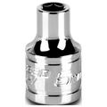 Capri Tools 6 mm Shallow Socket 3/8-Inch Drive 6-Point Metric