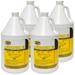 Zep Lemonex Iii Quat Disinfectant Cleaner - 1 Gallon (Case Of 4) 434424 - Cleans Deodorizes And Disinfects In One Easy Step