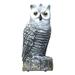 Fake Owl Bird Scarecrow Decoy Outdoor Decoration Effective Decor to