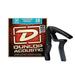 Dunlop Acoustic Trigger Capo And Phosphor Bronze Strings 12 To 54 83CB