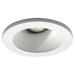 WAC Lighting 4 1-Light Round Adjustable Aluminum Step Baffle in White