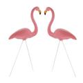 Pack Of 2 Large Pink Flamingo Yard Ornament Flamingo Lawn Ornaments Flamingo Garden Yard Stakes