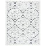 SAFAVIEH Cabana Kyleigh Ivory/Grey 2 2 X9 Runner Indoor/Outdoor Area Rug Ivory/Grey 9 x 12