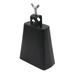 Walmeck 5 Inch Iron Cow-bell Percussion Instrument with Clapper for Drum Set Kit Accessory