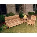 Creek Vine Designs WRF1120COLCVD Cedar Twin Ponds Bench & Chair Collection