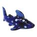 Looking Glass Limited Edition Torch Sculptures - Mini Glass Sculpture - Hand Crafted Glass (Gigantor the Whale Shark)