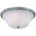 Westinghouse 6342500 Tolbut Three Light Indoor Flush Ceiling Fixture Antique Silver