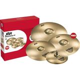 Sabian XSR Performance Set with Free 18 Fast Crash - Brilliant