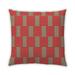 Ahgly Company Outdoor Square Contemporary Throw Pillow 18 inch by 18 inch