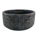 Sagebrook Home Resin 15 d Textured Planter Black