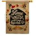 Ornament Collection 28 x 40 in. Home is Where Your Heart Sweet Life Double-Sided Decorative Vertical House Flags - Decoration Banner Garden Yard Gift