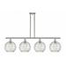 Innovations Lighting 516-4I-13-48 Athens Linear Athens 4 Light 48 Wide Linear Pendant -