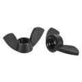 M10 Wing Nuts Butterfly Nut Nylon Black 12 Pack