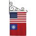Nationality Myanmar Us Friendship Garden Flag Set Regional 13 X18.5 Double-Sided Decorative Vertical Flags House Decoration Small Banner Yard Gift