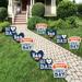 Big Dot of Happiness Happy Father s Day - Lawn Decorations - Outdoor We Love Dad Party Yard Decorations - 10 Piece