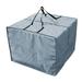 Outdoor Patio Furniture Seat Cushions Storage Bag with Zipper and Handles Waterproof