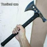 Camping Axe Survival Tools Kit Tactical Hatchet for Outdoor Adventure Black