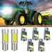 2 SUPER BRIGHT LED light bulbs For Deere S240 X330 X350 X350R X354 mower bulbs