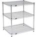 Nexel ESD Wire Shelving Starter - 2 Tier - 54 W x 18 D x 34 H