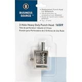 Business Source 9/32 Replacement Punch Head - 0.28 - Silver - 1 Each | Bundle of 2 Each