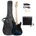 Zimtown Beginners 39 6 String Electric Guitar + Amplifier + Guitar Bag + Guitar Strap + Tool 8 Color