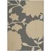 SAFAVIEH Outdoor CY7321-246A21 Courtyard Anthracite / Beige Rug