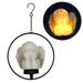 Solar Powered Angel Cherub Lantern Garden Yard Patio Art Outdoor Decoration