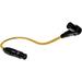 Coluber Cable Balanced XLR Cable Right Angle Male to Straight Female 6ft.