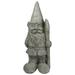 Northlight 18.5 Gray Gardener Gnome with Shovel Outdoor Garden Statue